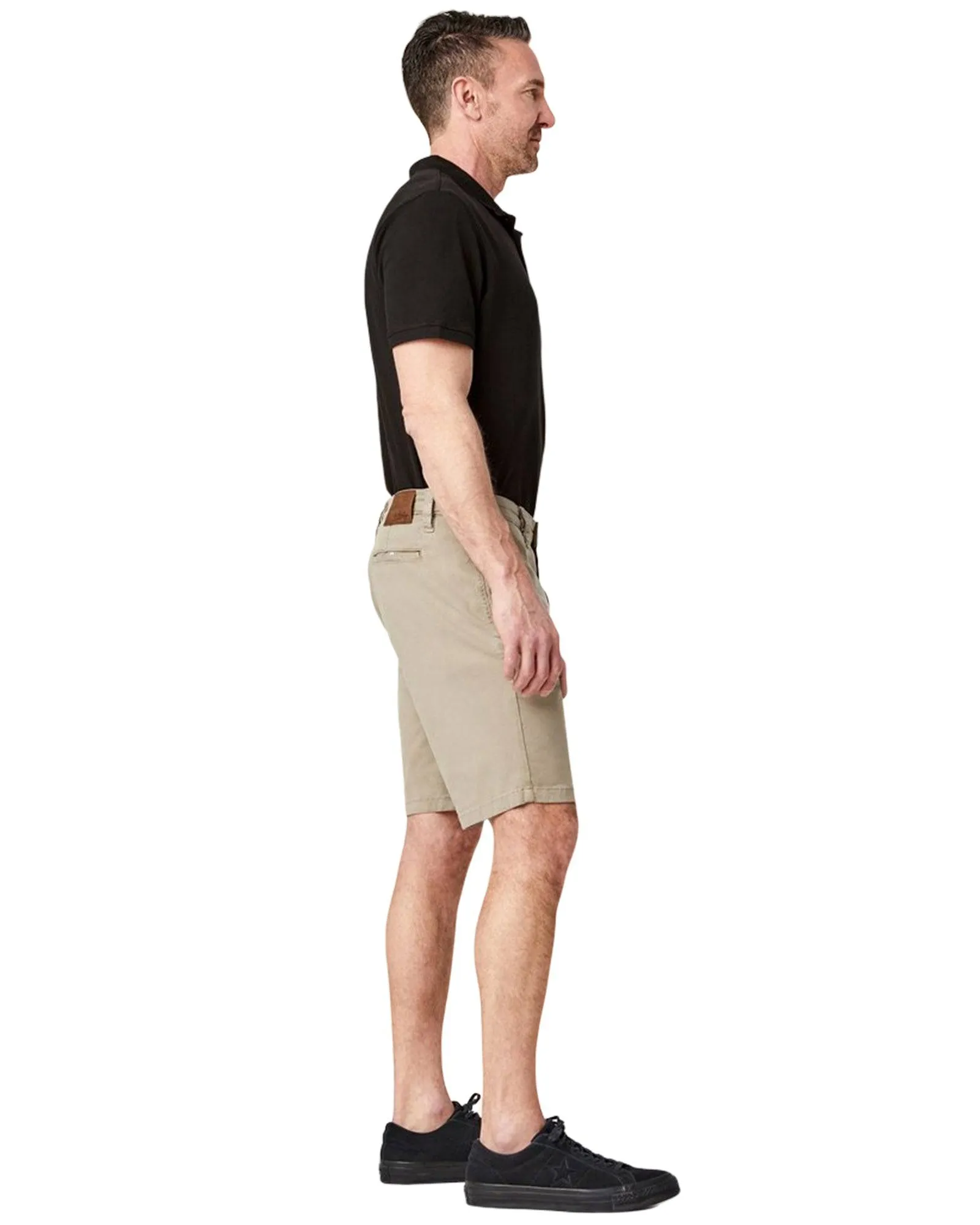 34 Heritage Mushroom Soft Touch Nevada Cotton Tencel Shorts