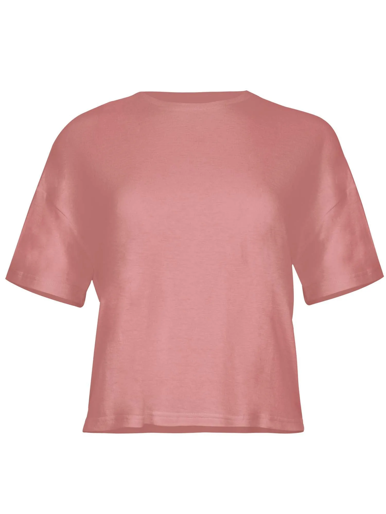 Bamboo Lounge Tee - Pink Clay