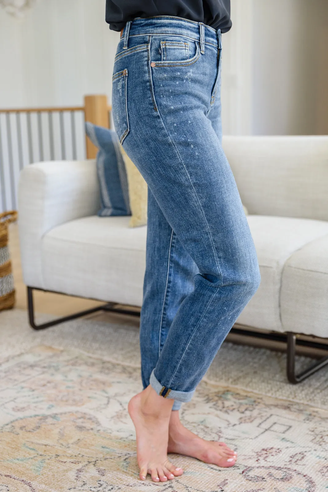 Bleach Splash Jeans
