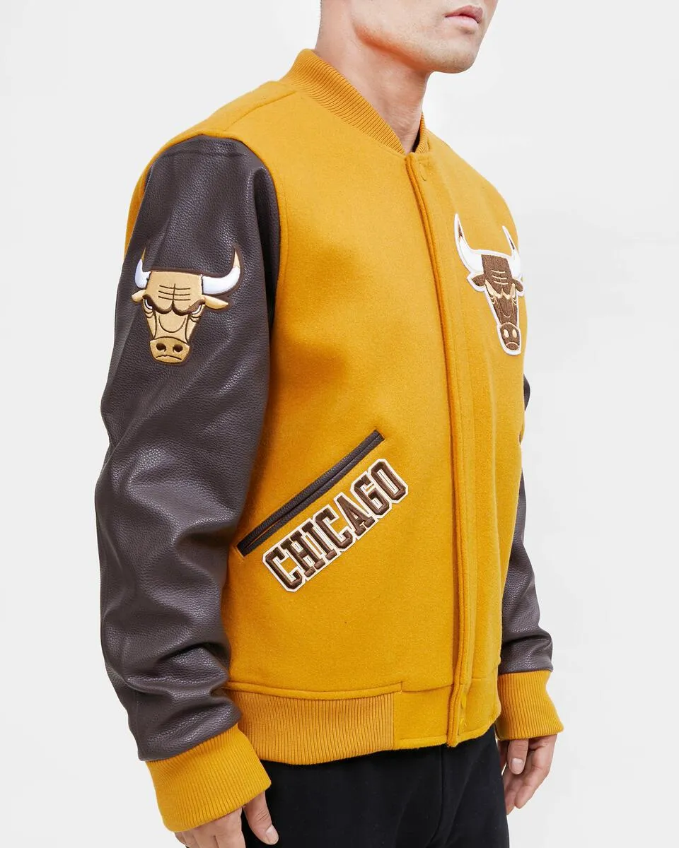 Chicago Bulls Logo Varsity Jacket