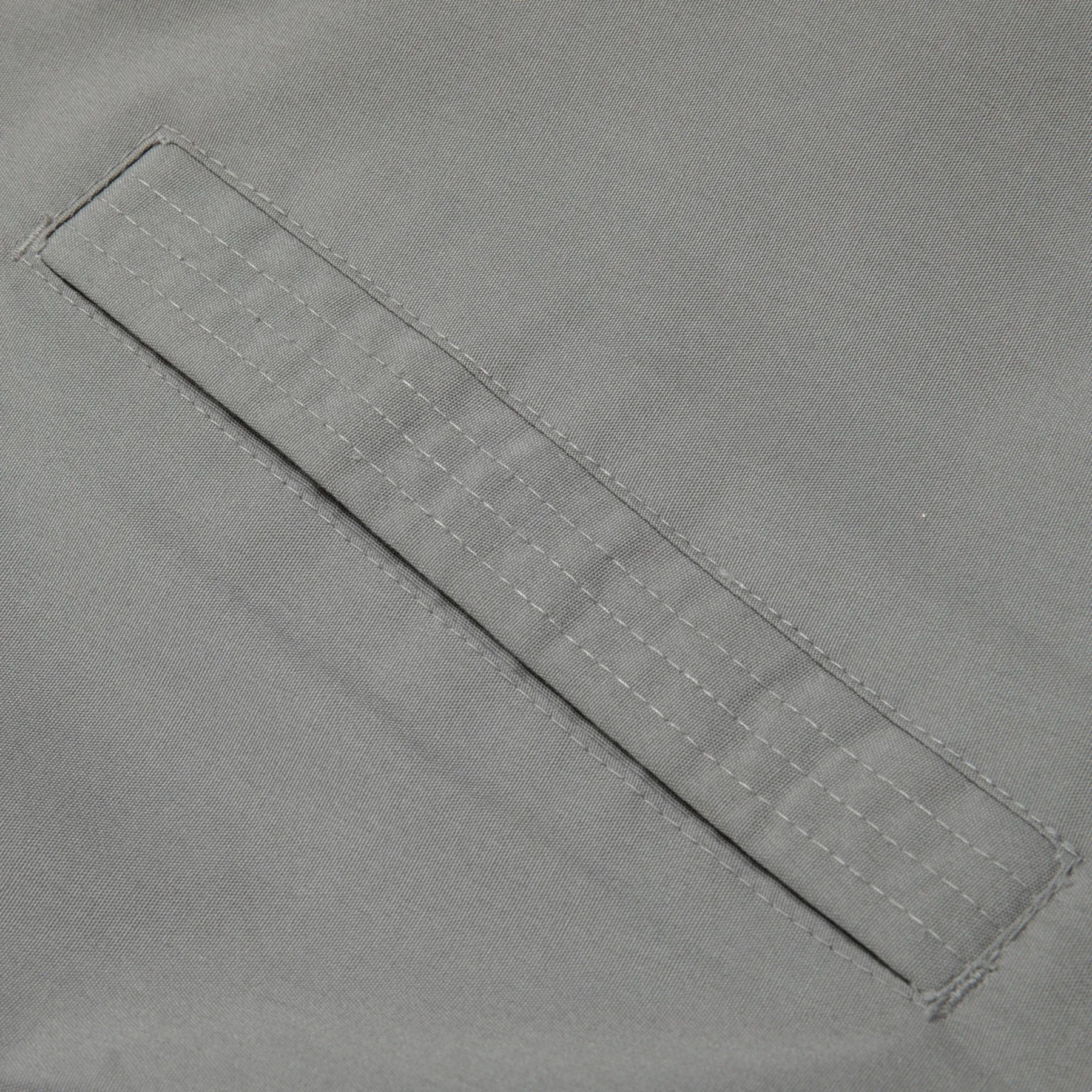 Coated Plain Weave Structured Bomber Jacket