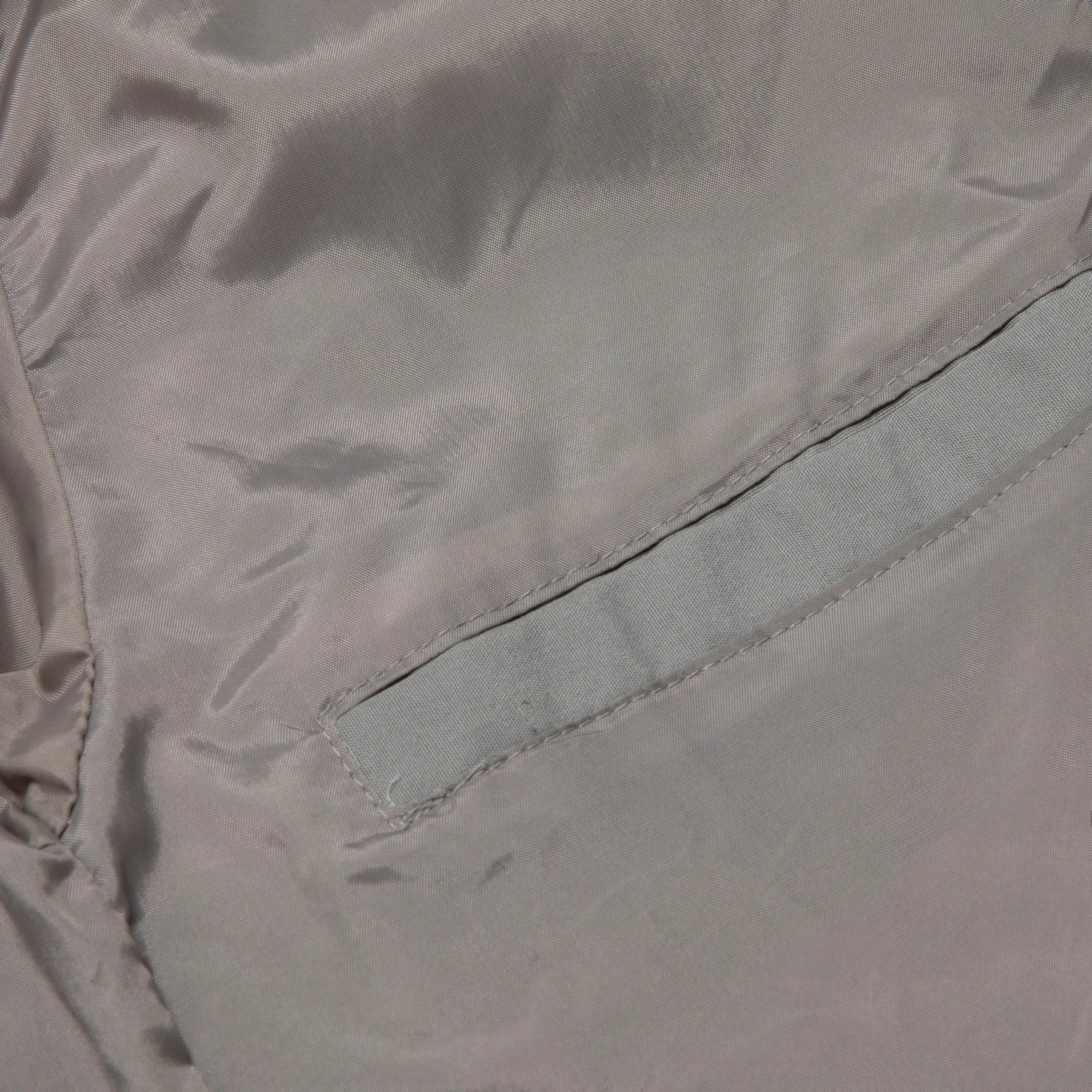 Coated Plain Weave Structured Bomber Jacket