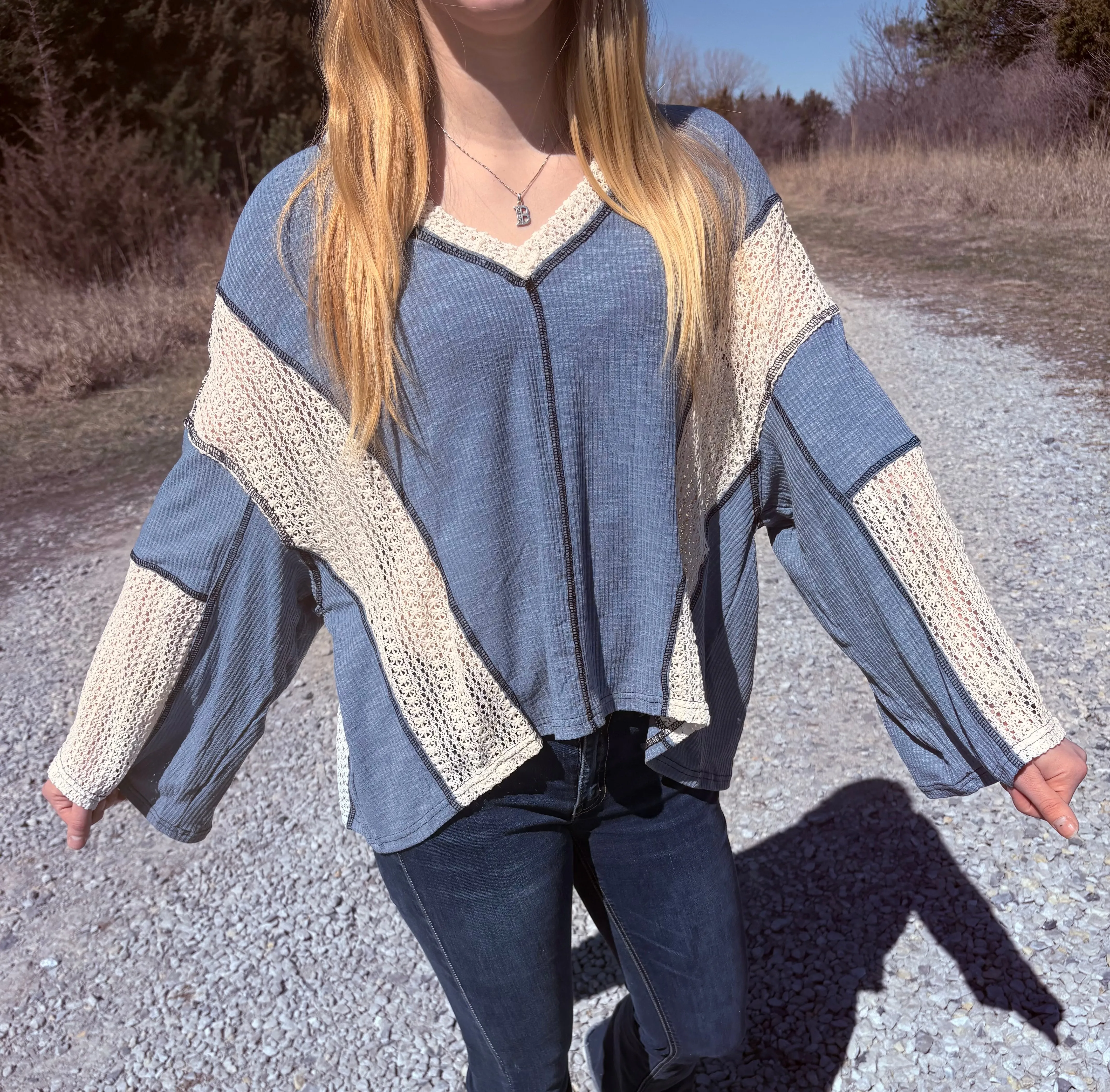 Cowgirl Charm Lace Top