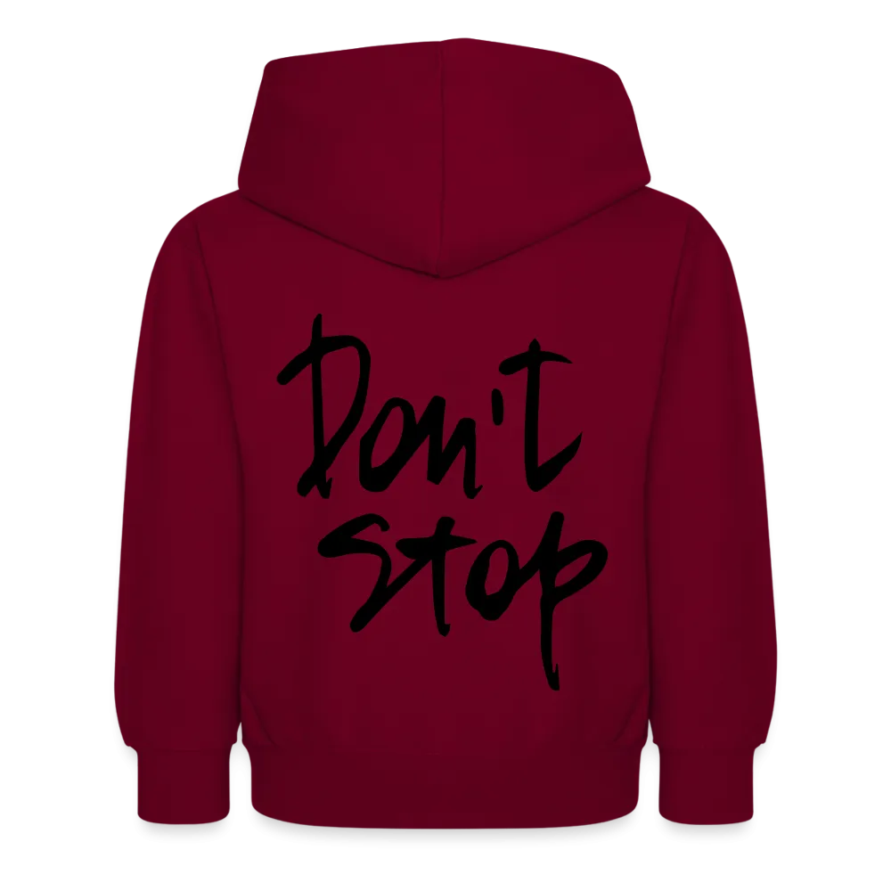 Dont Stop Kids Hoodie 2025 by EEK clothing