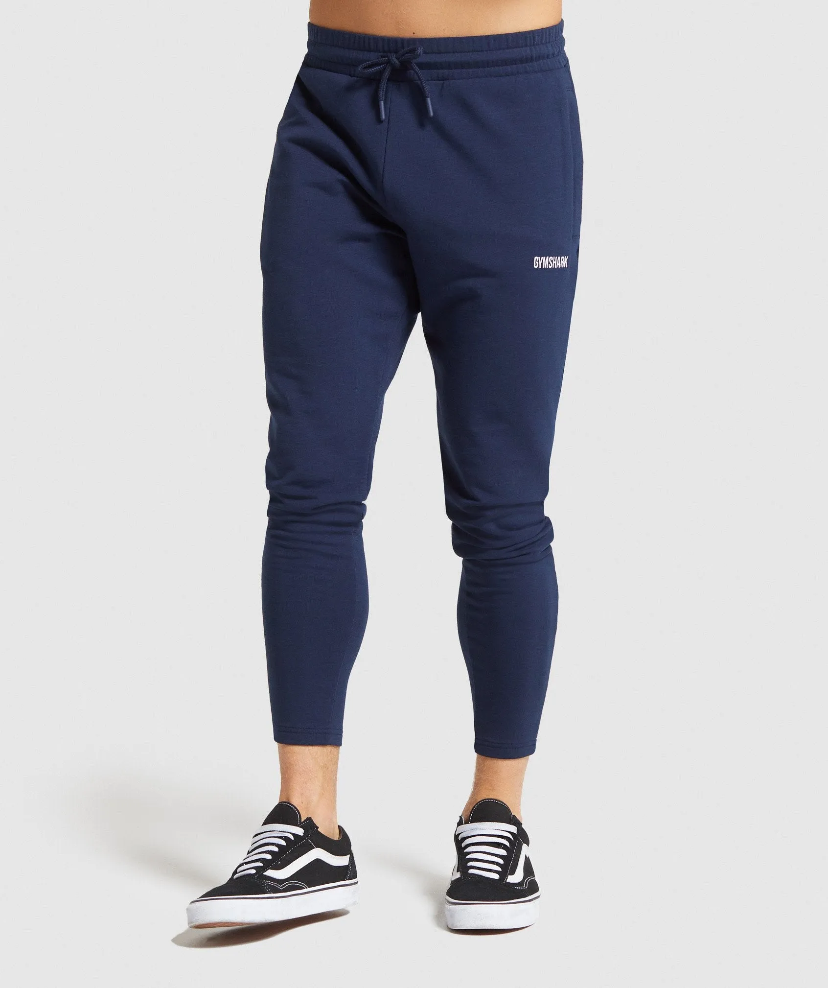 Gymshark Fit Tapered Joggers - Dark Blue