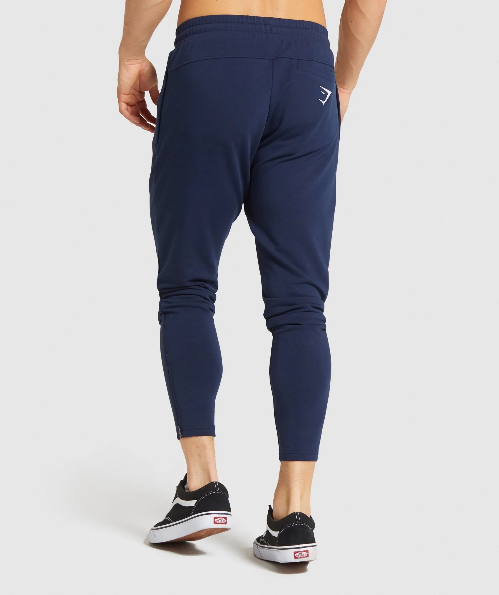 Gymshark Fit Tapered Joggers - Dark Blue