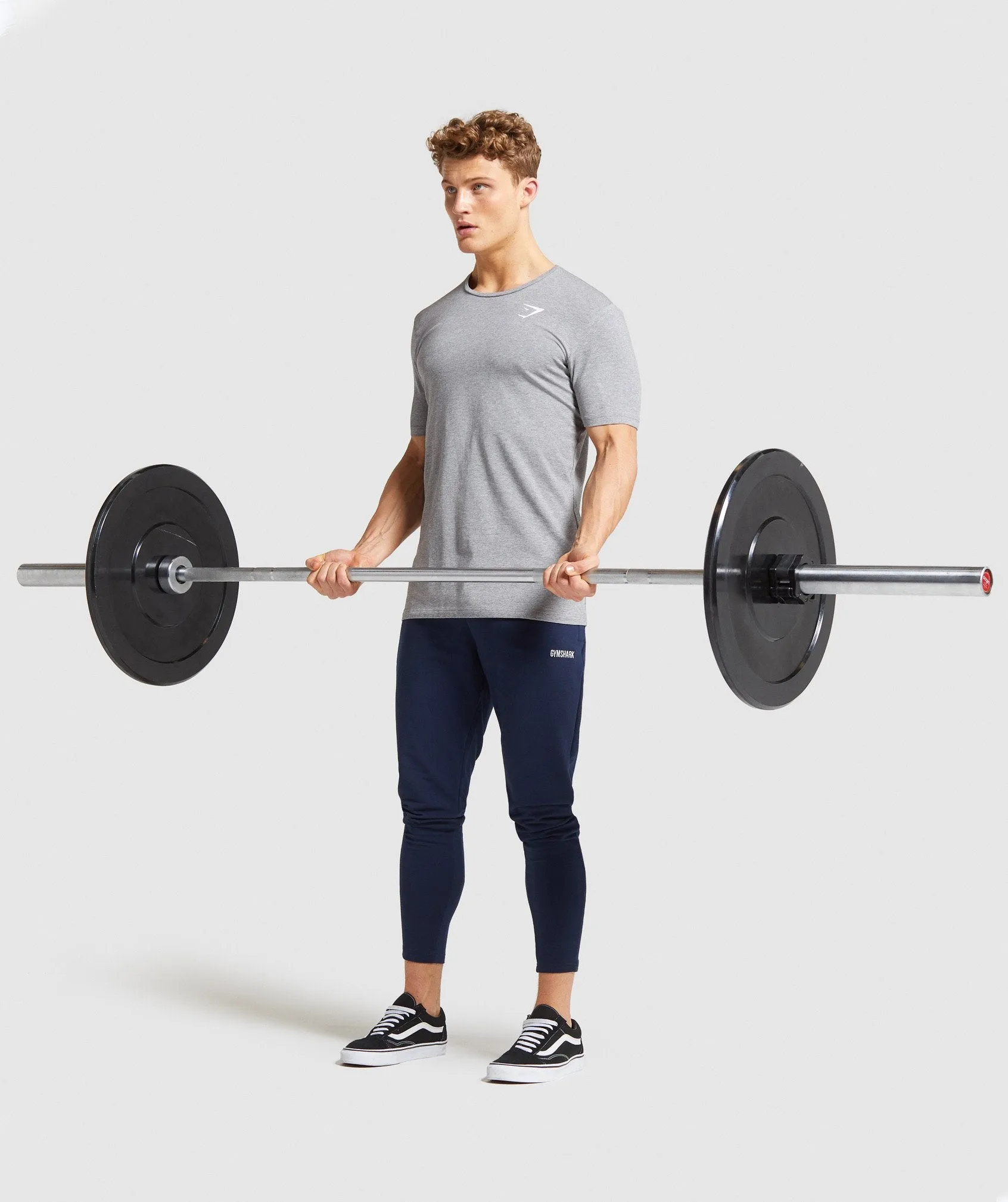 Gymshark Fit Tapered Joggers - Dark Blue