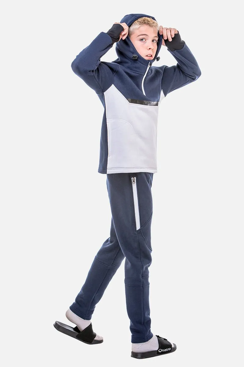 Mens Tracksuit Joggers Navy