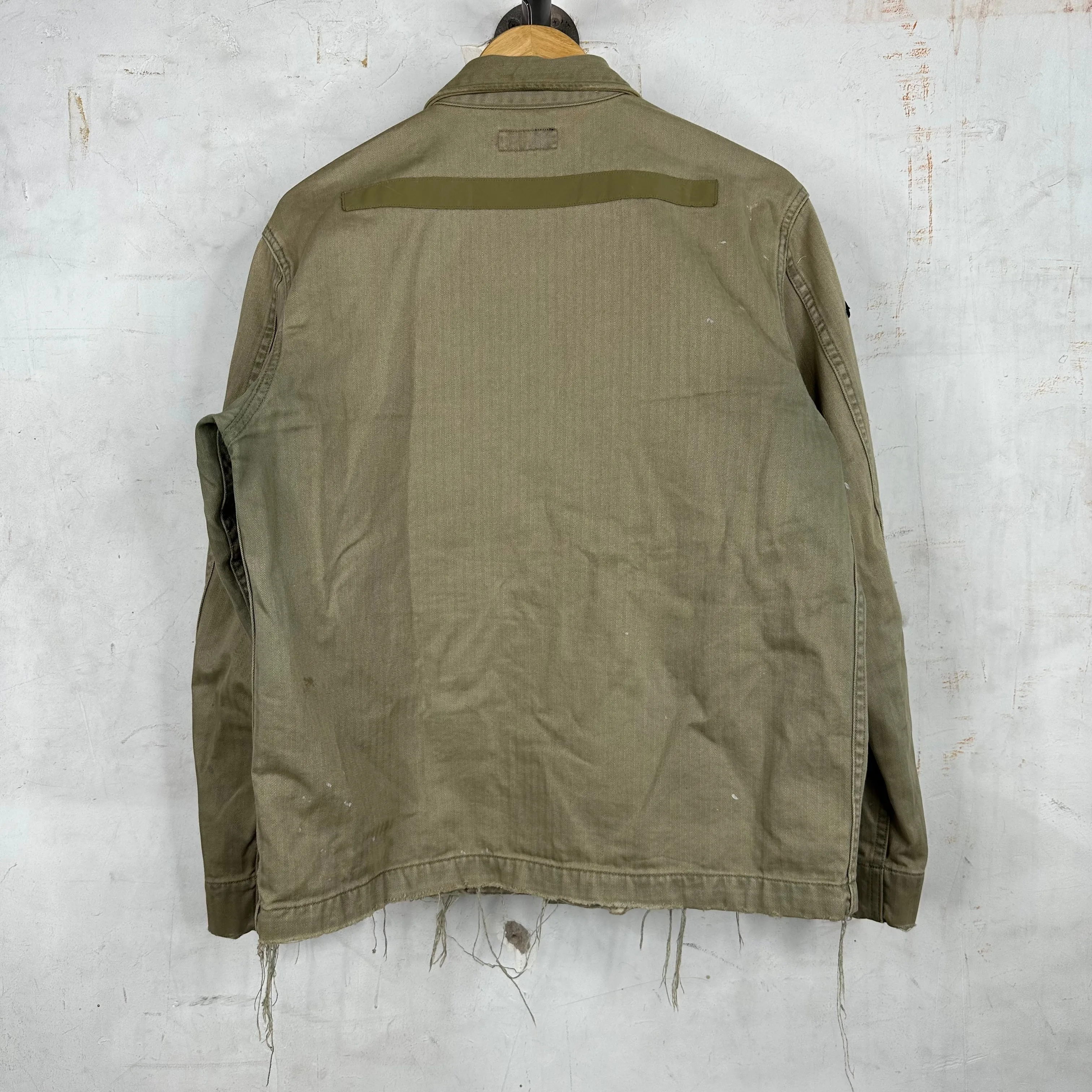 Ralph Lauren Patched Army Fatigue Jacket