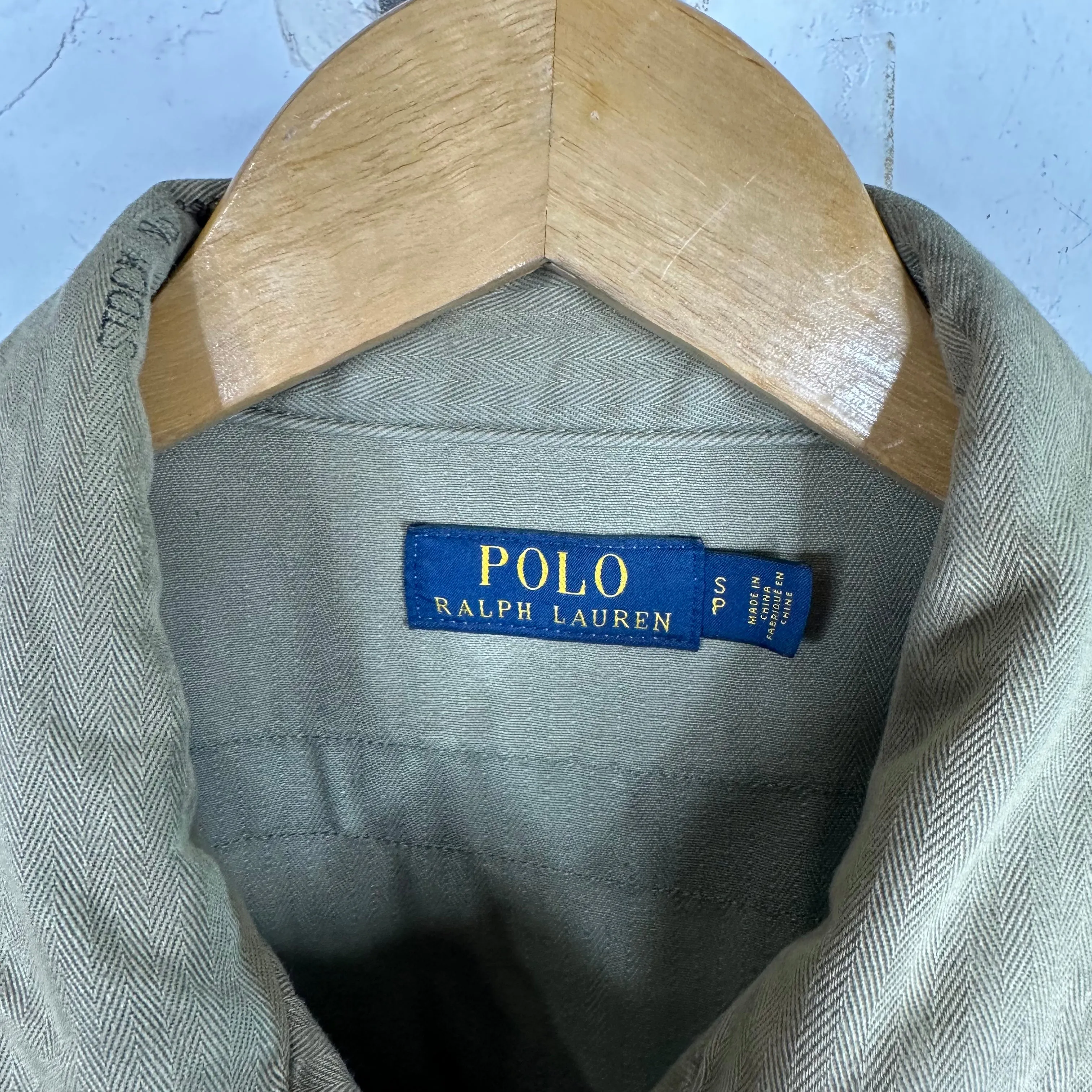 Ralph Lauren Patched Army Fatigue Jacket