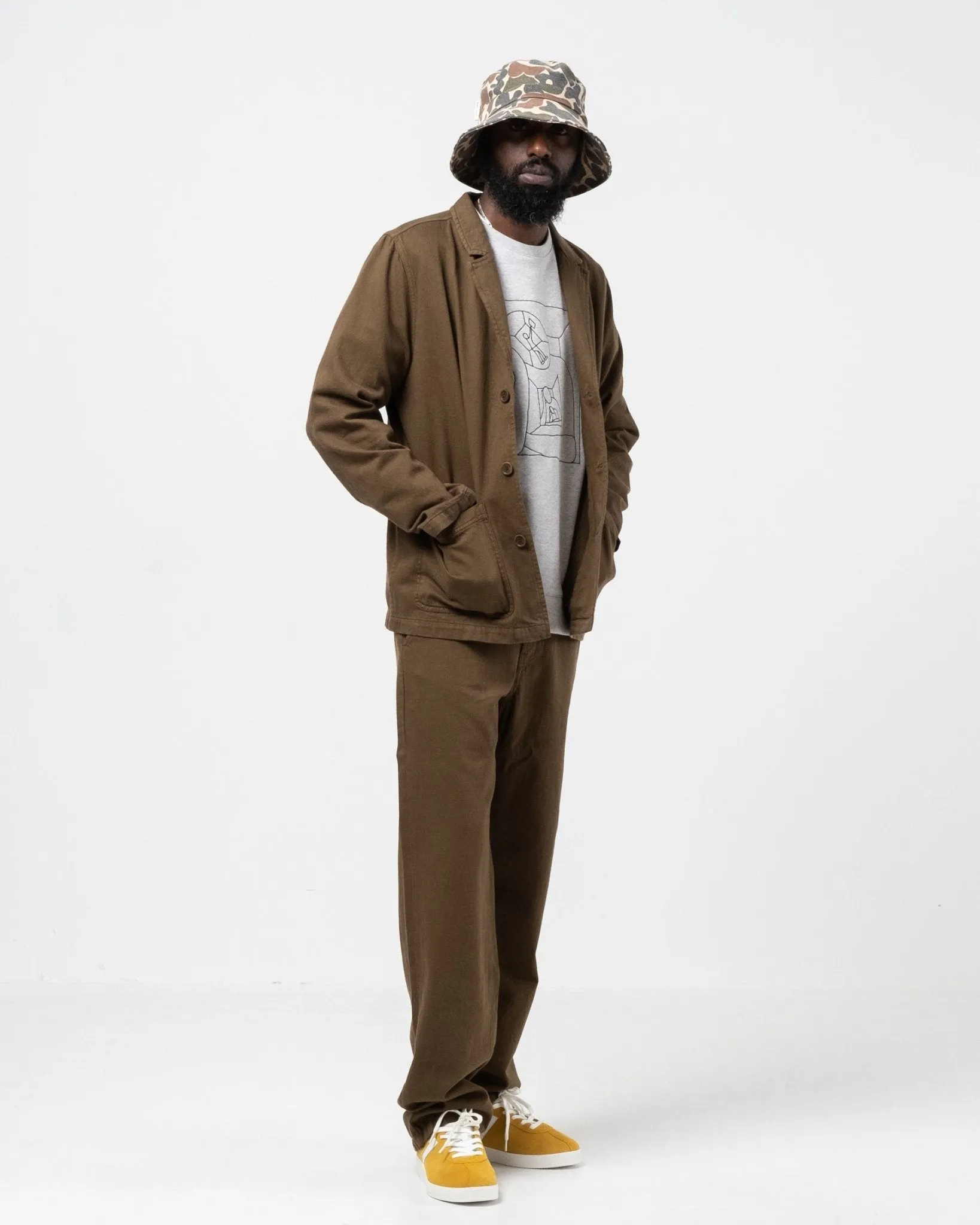 Roland Jacket Slouchy Twill Army