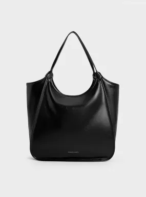Sianna Crinkle-Effect Slouchy Tote Bag