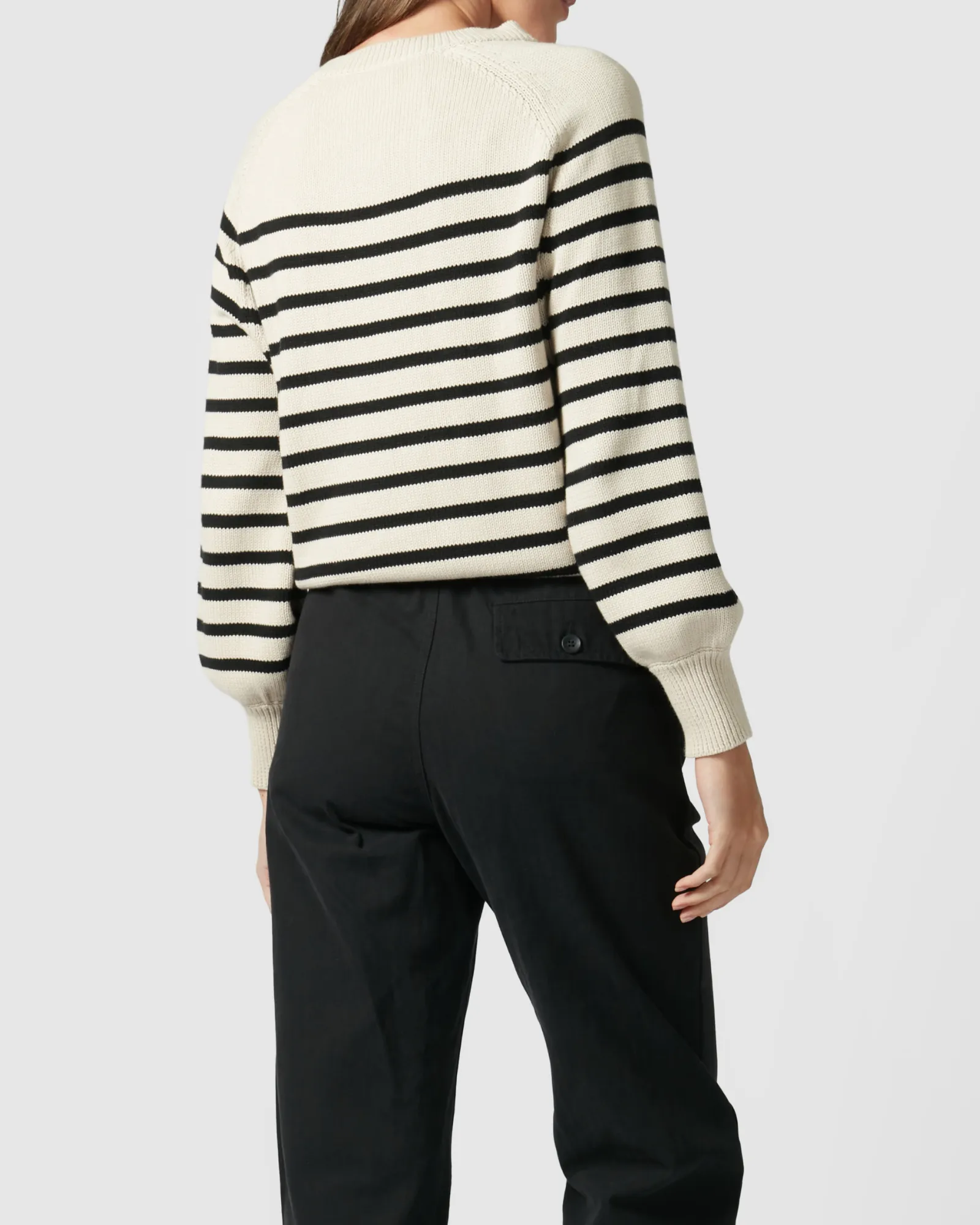 Sweden Jumper - Black Stripe