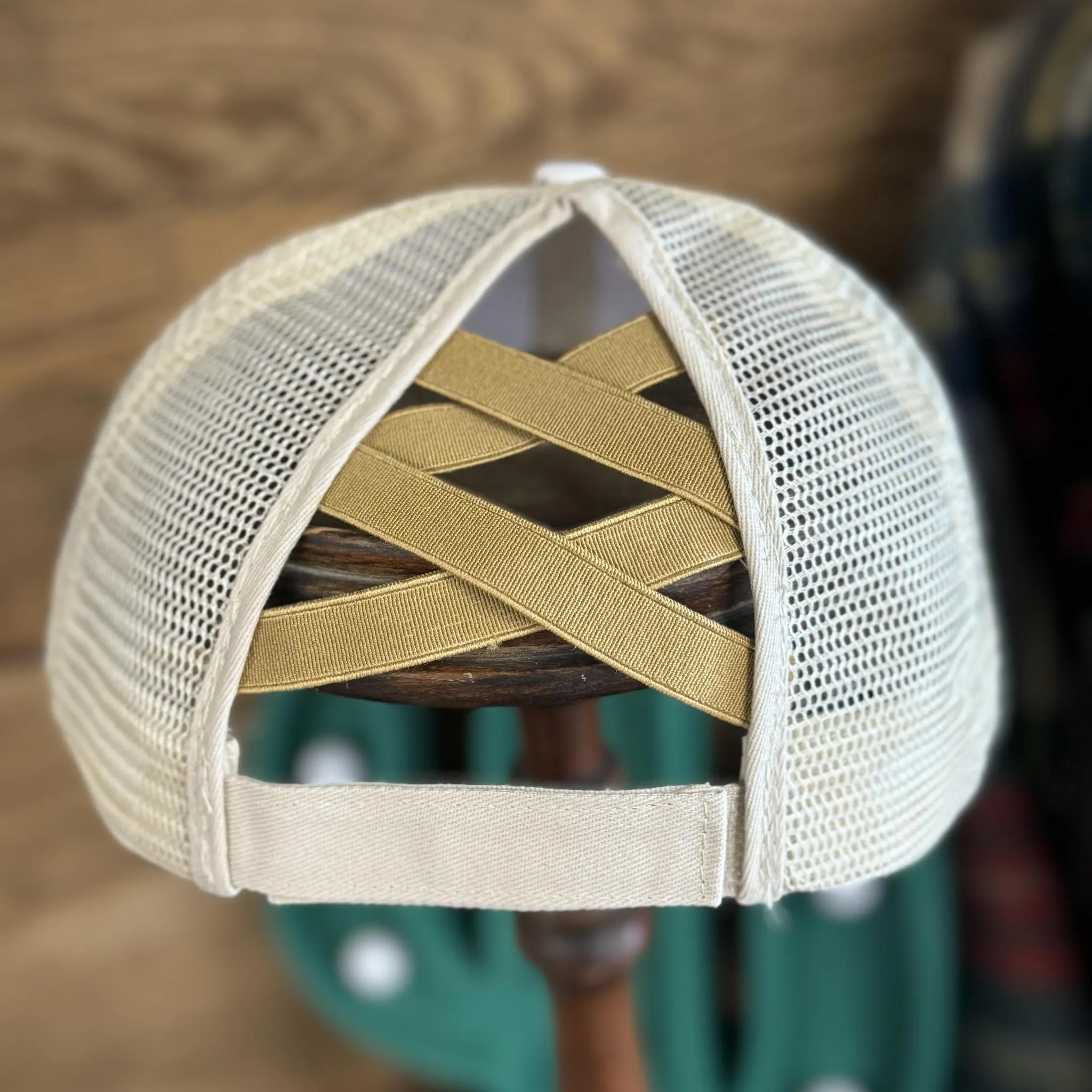 WIFEY GOLD CHEETAH PRINT HAT