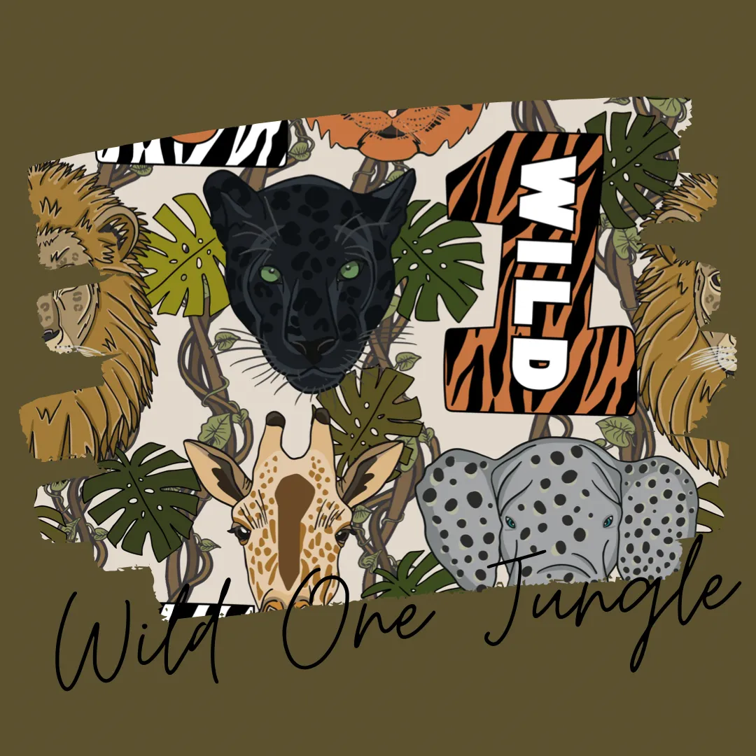 Wild One Jungle Slouchy Dungarees