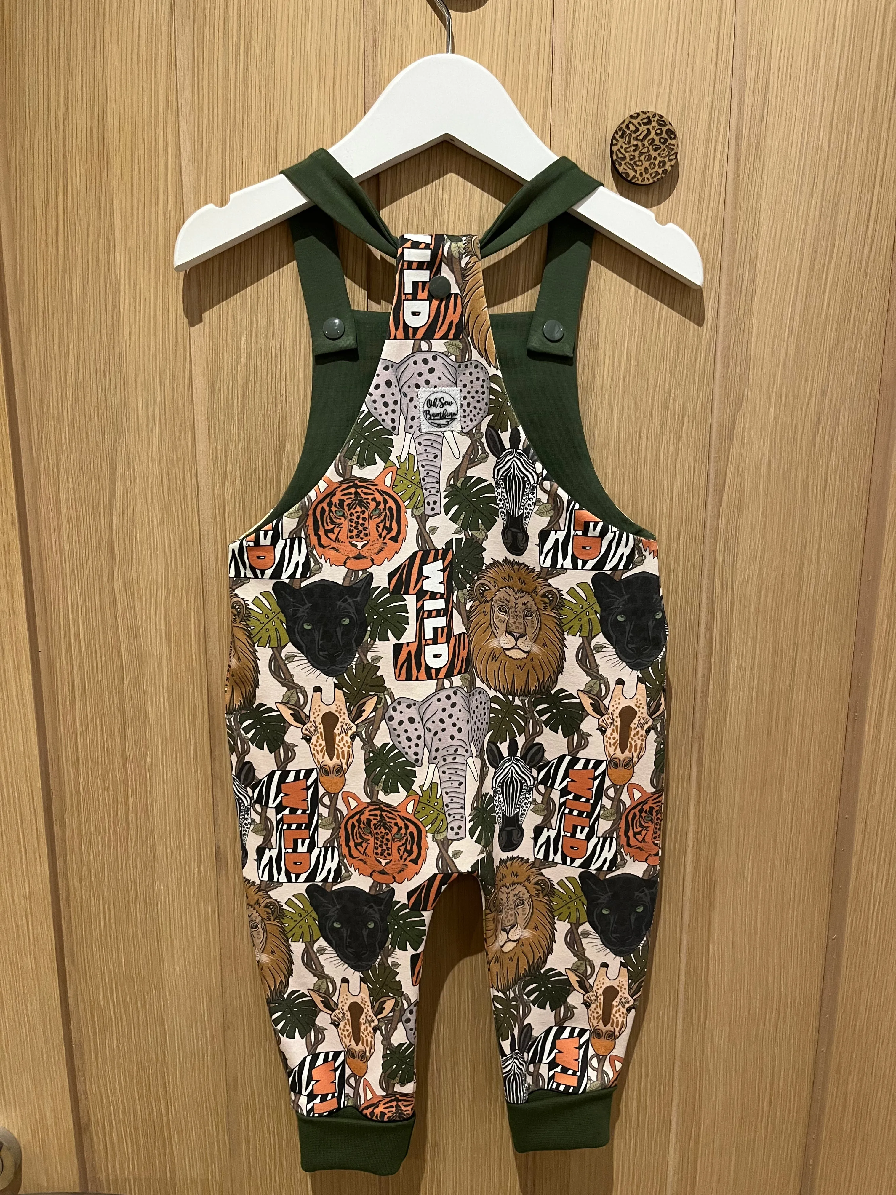 Wild One Jungle Slouchy Dungarees