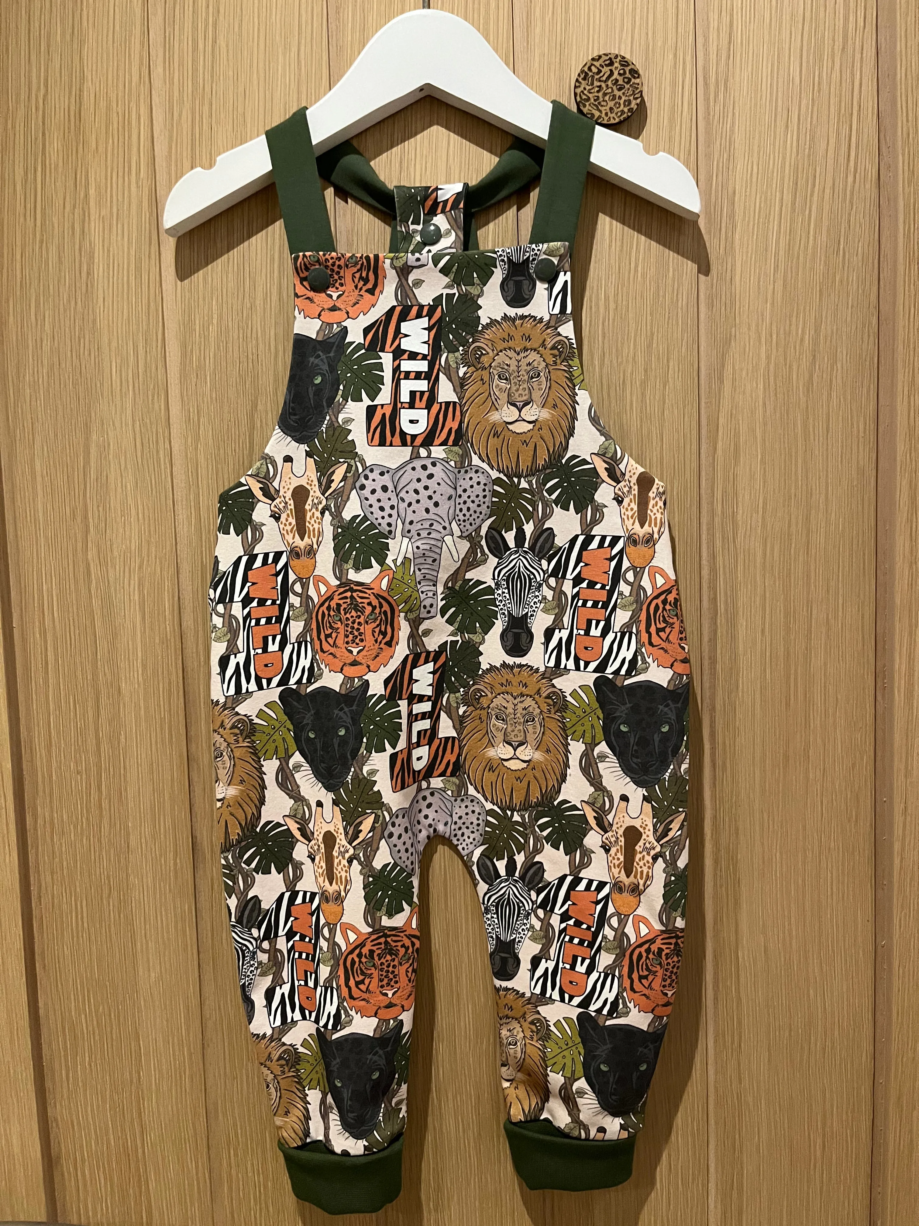 Wild One Jungle Slouchy Dungarees