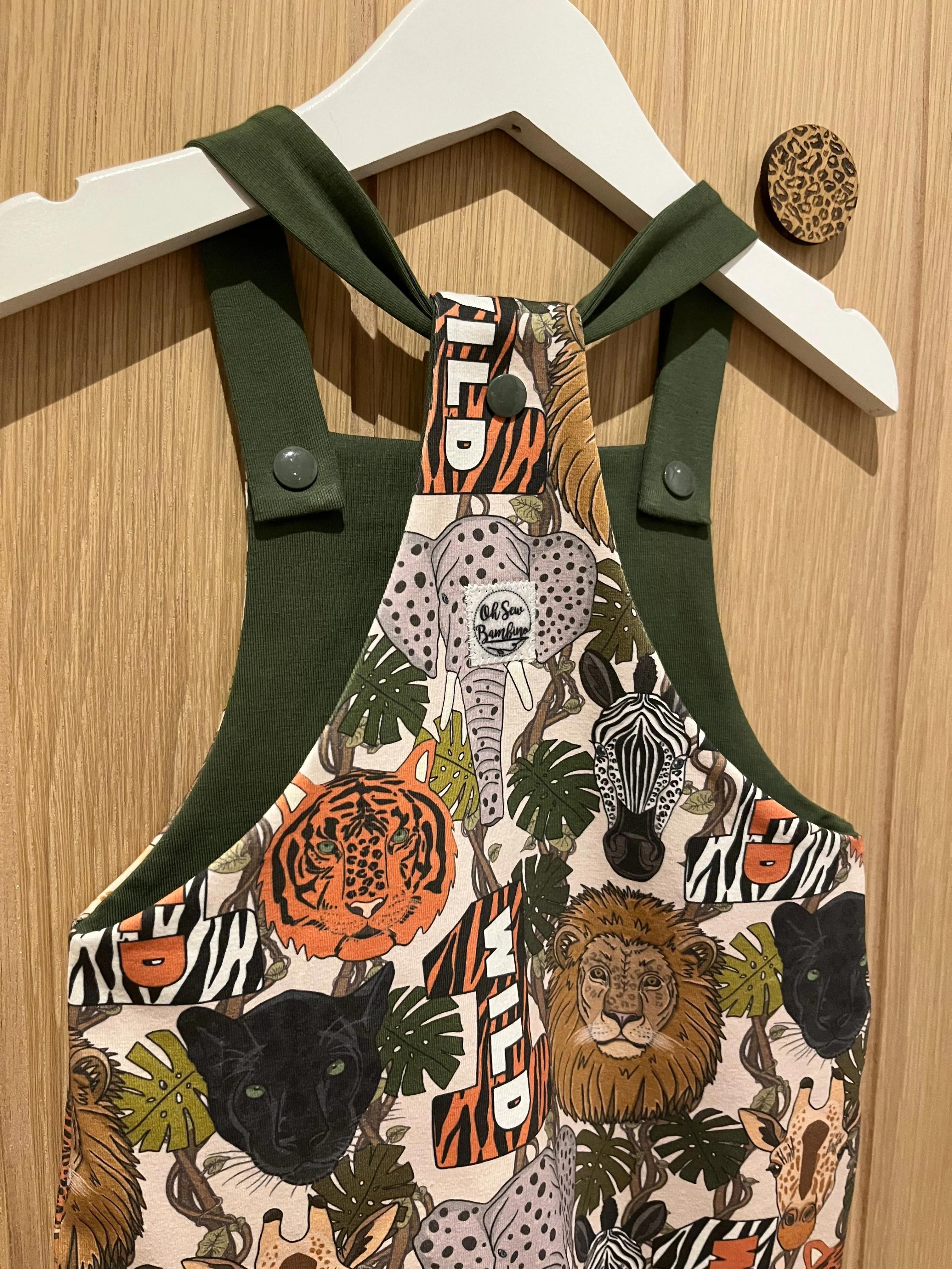 Wild One Jungle Slouchy Dungarees